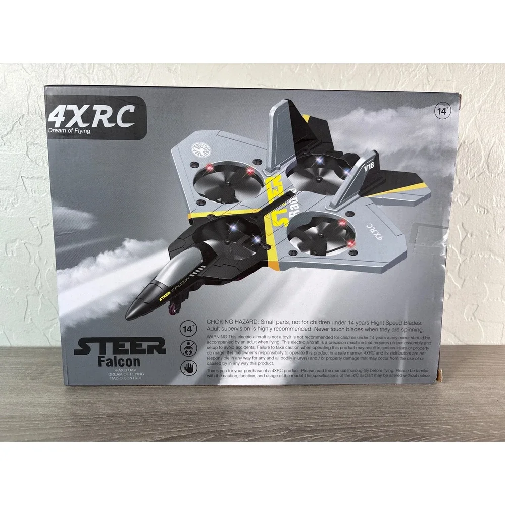 4XRC Steer Falcon‎ Remote Control Aircraft- Open Box